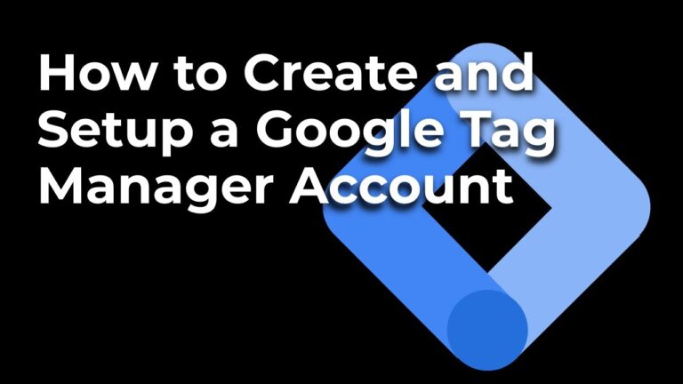 Google Tag Manager Account
